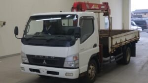 2007 Crane Truck Mitsubishi Fuso Canter PDG-FE83DN