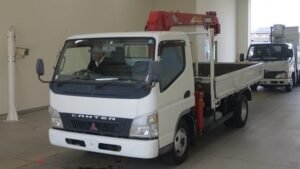 2004 Crane Truck Mitsubishi Fuso Canter KK-FE82EE