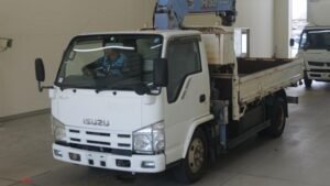 2007 Crane Truck Isuzu Elf BDG-NKR85R