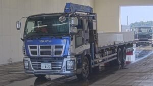 2014 Crane Truck Isuzu Giga QKG-CYY77A