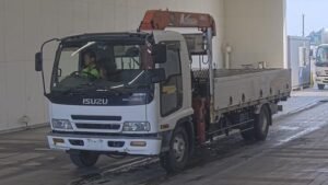 2002 Crane Truck Isuzu Forward KK-FRR35K4S