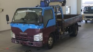 2008 Crane Truck Isuzu Elf BKG-NKR85AR
