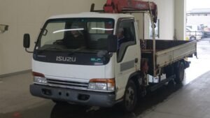 2002 Crane Truck Isuzu Elf KK-NPR71PR