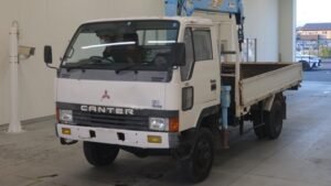 1989 Crane Truck Mitsubishi Fuso Canter P-FG435E