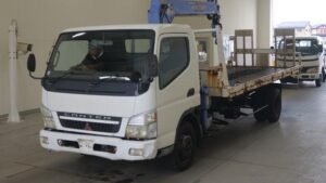 2003 Crane Truck Mitsubishi Fuso Canter KK-FE83DJZ