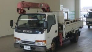 2001 Crane Truck Isuzu Elf KK-NKR71LR