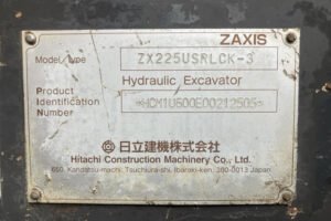 2009 Excavator HITACHI ZX225USRLC K-3