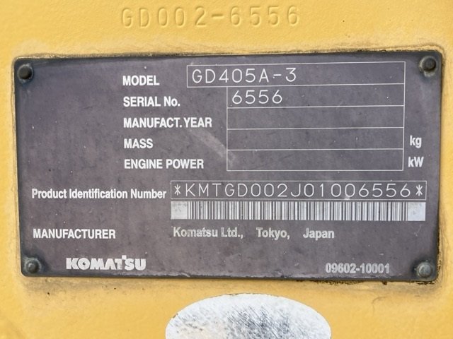 Motor Grader KOMATSU GD405A-3 - Image 5