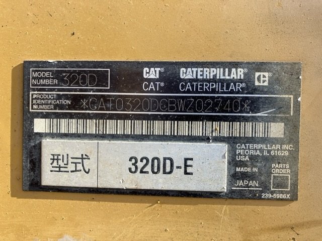 2008 Excavator CATERPILLER 320D - Image 5