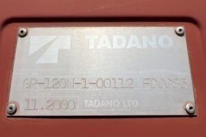 Rough Terrain Crane TADANO GR120N-1