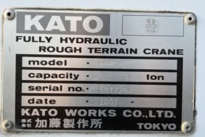 Rough Terrain Crane KATO KRM13H