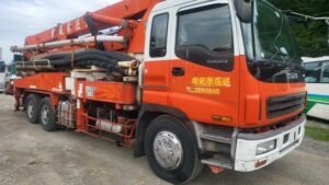 2002 Concrete Pump Truck Isuzu Giga KL-CYZ81Q3