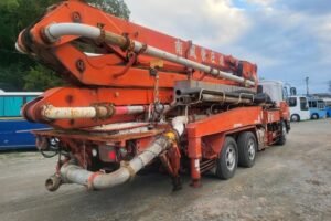 2002 Concrete Pump Truck Isuzu Giga KL-CYZ81Q3