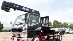 2003 Crane Truck MITSUBISHI CANTER KK-FE73EEX