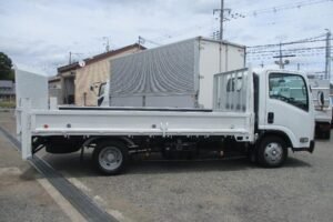 2007 Flat Body Truck Isuzu Elf BKG-NPR85AN