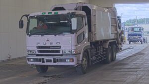 2002 Garbage Truck Mitsubishi Fuso Super Great KL-FV50MMY