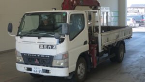 2003 Crane Truck Mitsubishi Fuso Canter KK-FE73EEN