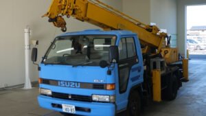 1992 Crane Truck Isuzu Elf U-NPR66GDR
