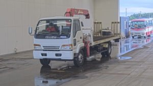 1995 Crane Truck Isuzu Forward Juston KC-NRR33K1 - Image 1
