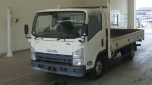 2013 Flat Body Truck Isuzu Elf TKG-NPR85AR