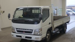 2002 Flat Body Truck Mitsubishi Fuso Canter KK-FE82EEX