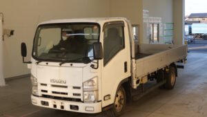2009 Flat Body Truck Isuzu Elf BKG-NLR85AR