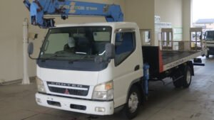 2004 Crane Truck Mitsubishi Fuso Canter KK-FE83EGN