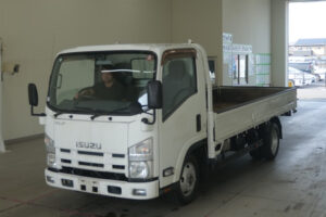 2012 Flat Body Truck Isuzu Elf TKG-NLS85AR