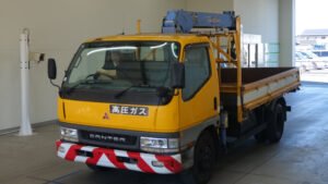 2001 Crane Truck Mitsubishi Fuso Canter KK-FE63EEY