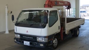 2001 Crane Truck Mitsubishi Fuso Canter KK-FE62EE