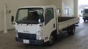 2011 Flat Body Truck Isuzu Elf BKG-NLR85AR