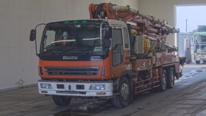 2002 Concrete Pump Truck Isuzu Giga KL-CYZ81Q3