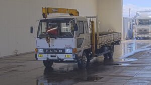 1985 Crane Truck Mitsubishi Fuso Fighter P-FK415J