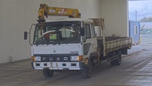 1989 Crane Truck Mitsubishi Fuso Fighter P-FK517K