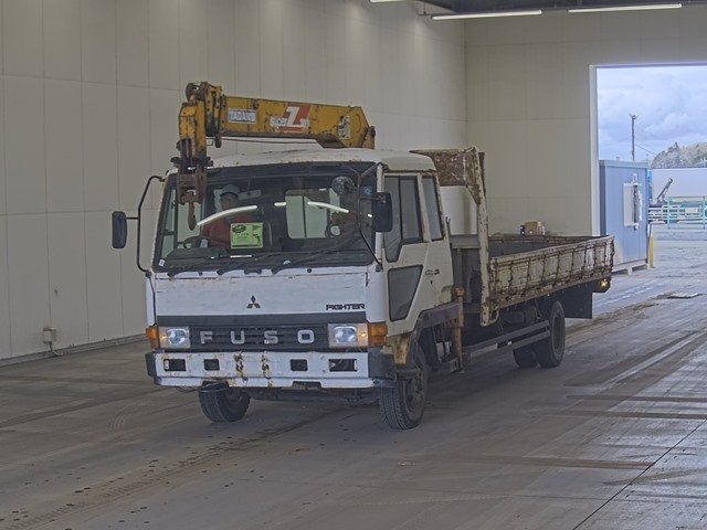 1989 Crane Truck Mitsubishi Fuso Fighter P-FK517K