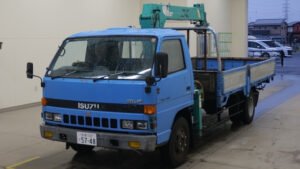 1986 Crane Truck Isuzu Elf P-NPR59PR