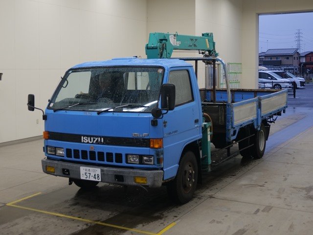 1986 Crane Truck Isuzu Elf P-NPR59PR