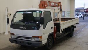2000 Crane Truck Isuzu Elf KK-NPR72PR