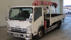 2008 Flat Body Truck Isuzu Elf BDG-NPR85AR