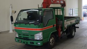 2008 Crane Truck Isuzu Elf BKG-NKR85R