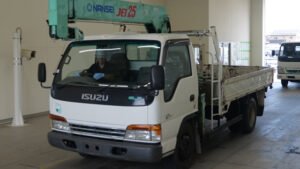 2000 Crane Truck Isuzu Elf KK-NPR72LR