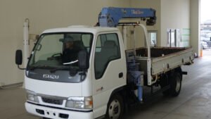 2002 Crane Truck Isuzu Elf KR-NKR81LAR
