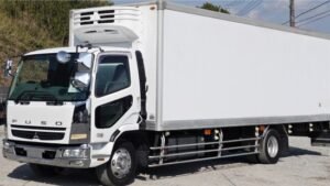 2007 Freezer Refrigerator Truck Mitsubishi Fuso Fighter PJ-FK72FZ