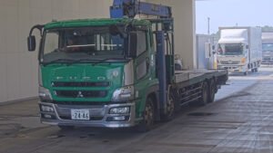 2008 Crane Truck Mitsubishi Fuso Super Great BDG-FS50JZ