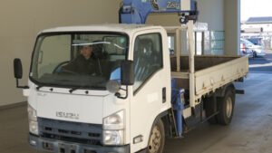2013 Flat Body Truck Isuzu Elf TKG-NMR85AN