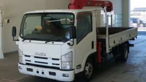 2013 Flat Body Truck Isuzu Elf TKG-NPR85AR