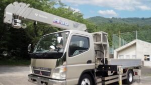 2003 Crane Truck Mitsubishi Fuso Canter KK-FE82EE