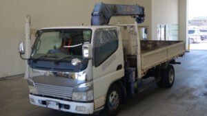 2004 Crane Truck Mitsubishi Fuso Canter KK-FE73EEN