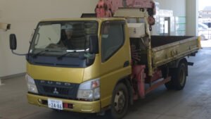 2007 Crane Truck Mitsubishi Fuso Canter PDG-FE73DN