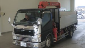 2003 Crane Truck Mitsubishi Fuso Canter KK-FE73EEX